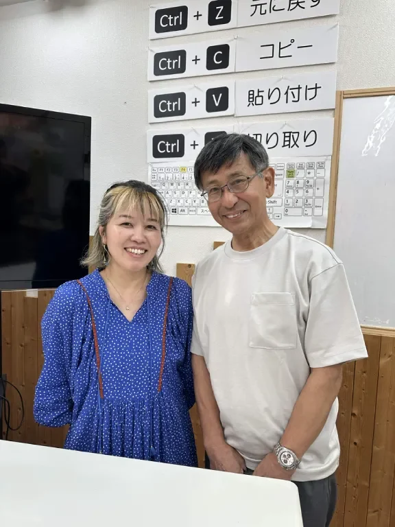 渚先生と受講生のNさん